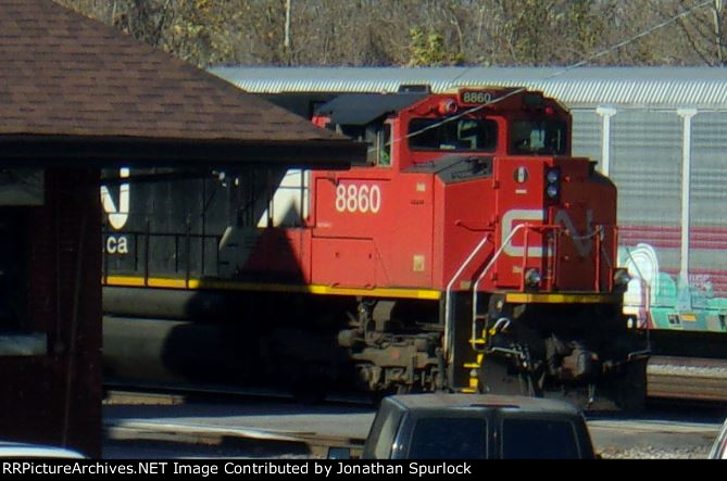 CN 8860, front view